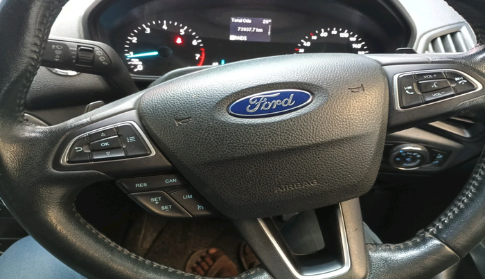 2019 Ford Ecosport TITANIUM + 1.5L PETROL AT, Petrol, Automatic, 73,937 km, interior