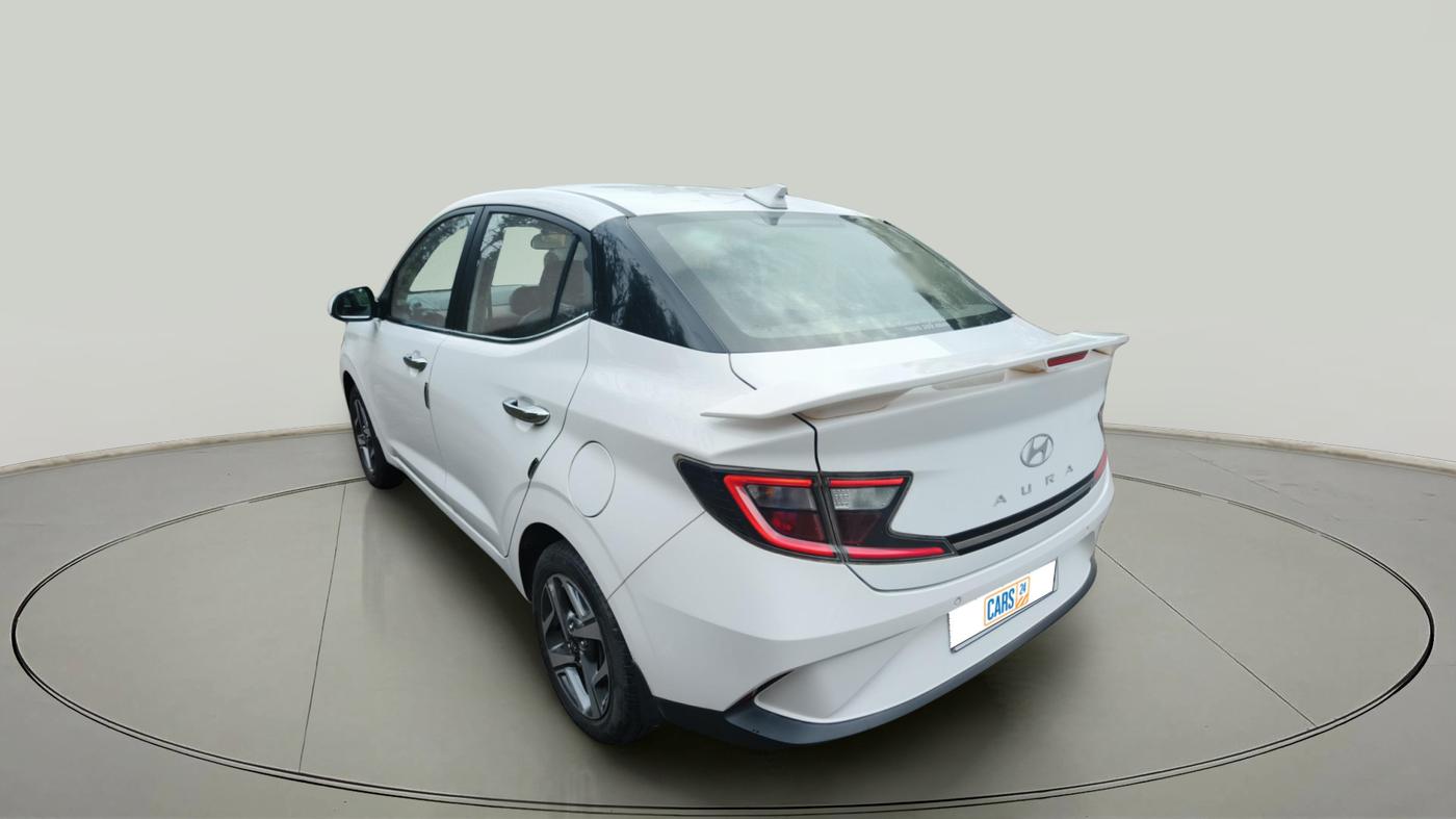 2024 Hyundai AURA SX 1.2 CNG, Petrol, Manual, 27,004 km, exterior