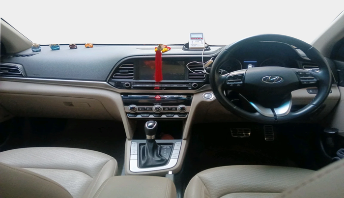 2021 Hyundai New Elantra 2.0 SX(O) AT PETROL, Petrol, Automatic, 43,817 km, interior