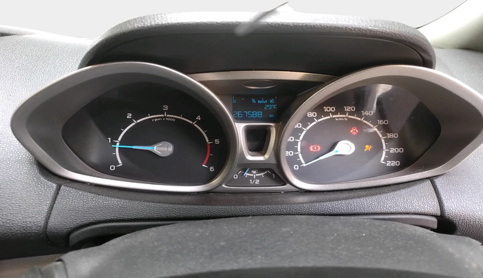 2014 Ford Ecosport TITANIUM 1.5L DIESEL, Diesel, Manual, 2,67,588 km, interior