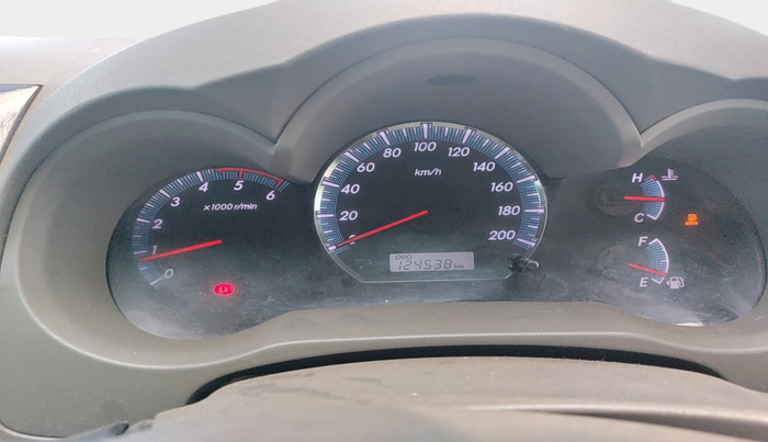 2012 Toyota Fortuner 3.0 4X4 MT, Diesel, Manual, 1,24,538 km, interior