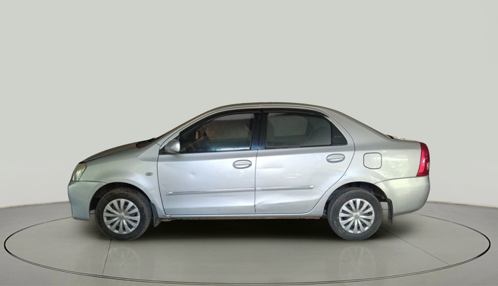 2011 Toyota Etios G, Petrol, Manual, 48,407 km, exterior