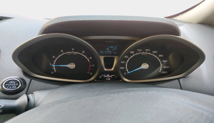 2017 Ford Ecosport TITANIUM 1.5L PETROL AT, Petrol, Automatic, 57,225 km, interior