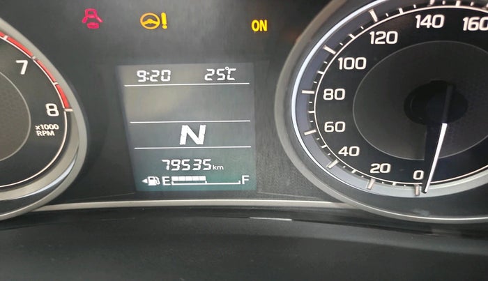 2017 Maruti Dzire ZXI PLUS AMT, Petrol, Automatic, 79,535 km, interior