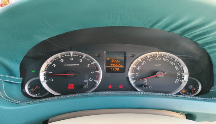 2015 Maruti Ertiga VXI CNG, Petrol, Manual, 74,662 km, interior