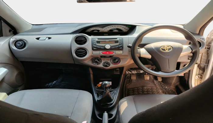 2011 Toyota Etios V, Petrol, Manual, 35,251 km, interior