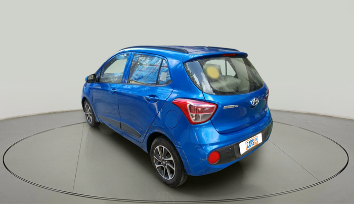 2017 Hyundai Grand i10 SPORTZ (O) AT 1.2 KAPPA VTVT, Petrol, Automatic, 1,10,953 km, exterior