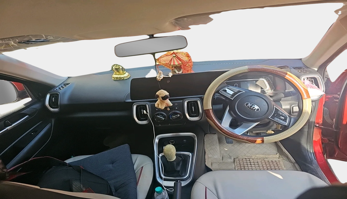 2021 KIA SONET HTE 1.2, Petrol, Manual, 13,112 km, interior