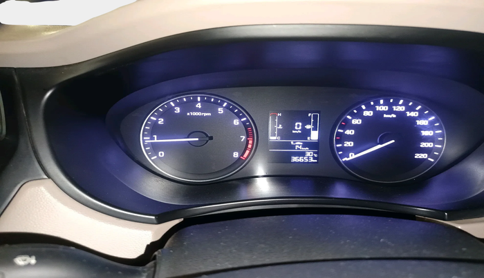 2017 Hyundai Elite i20 SPORTZ 1.2, Petrol, Manual, 36,655 km, interior