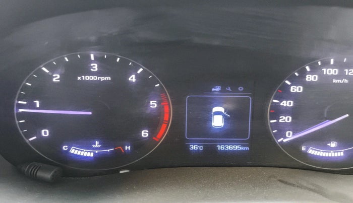 2016 Hyundai Creta SX (O) 1.6 DIESEL, Diesel, Manual, 1,63,695 km, interior