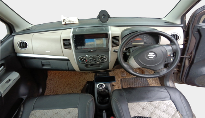 2013 Maruti Wagon R 1.0 LXI CNG, Petrol, Manual, 85,807 km, interior