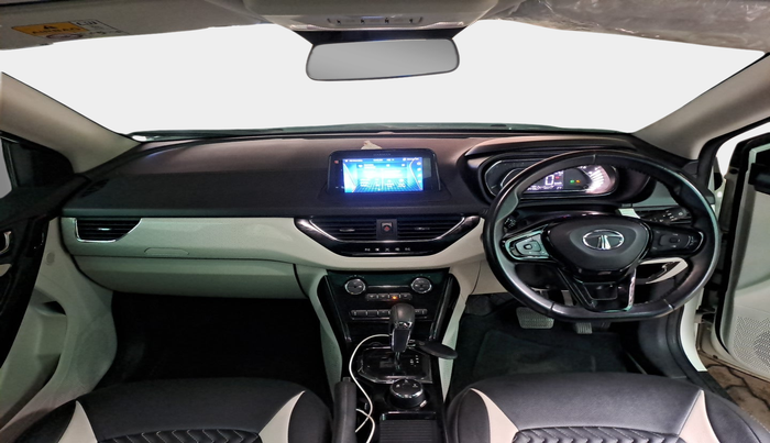 2022 Tata NEXON XZA PLUS (HS) DUAL TONE PETROL, Petrol, Automatic, 24,737 km, interior