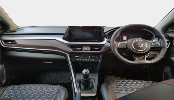 2023 Maruti BREZZA ZXI, Petrol, Manual, 12,576 km, interior