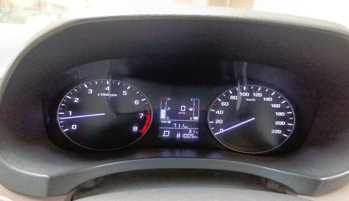 2016 Hyundai Creta SX PLUS AT 1.6 PETROL, Petrol, Automatic, 81,301 km, interior