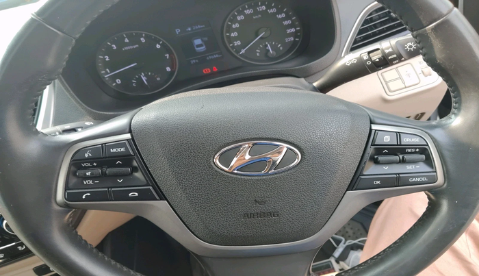 2017 Hyundai Verna 1.6 VTVT SX (O) AT, Petrol, Automatic, 69,644 km, interior