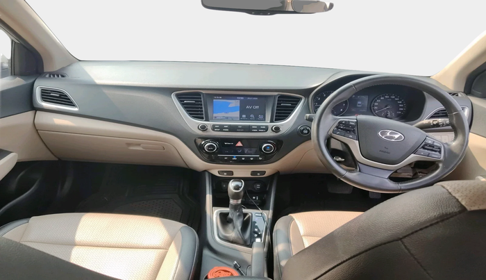 2017 Hyundai Verna 1.6 VTVT SX (O) AT, Petrol, Automatic, 69,644 km, interior
