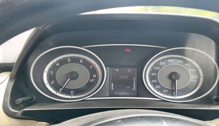 2022 Maruti Dzire VXI CNG, Petrol, Manual, 47,680 km, interior