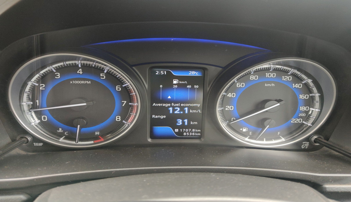 2020 Maruti Baleno ZETA PETROL 1.2, Petrol, Manual, 8,536 km, interior