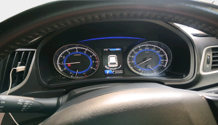 2017 Maruti Baleno ZETA CVT PETROL 1.2, Petrol, Automatic, 64,206 km, interior