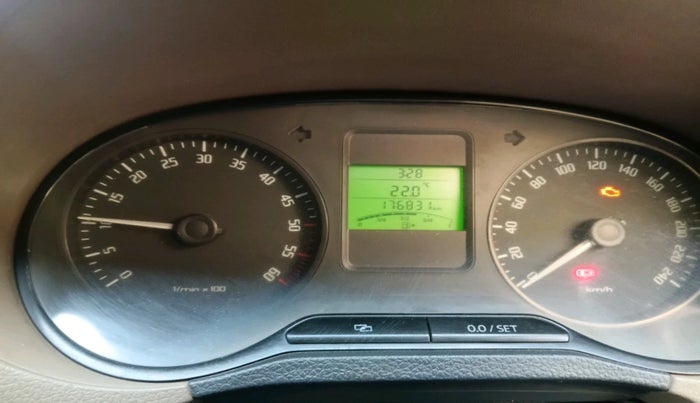 2012 Skoda Rapid AMBITION 1.6 TDI CR MT, Diesel, Manual, 1,76,831 km, interior