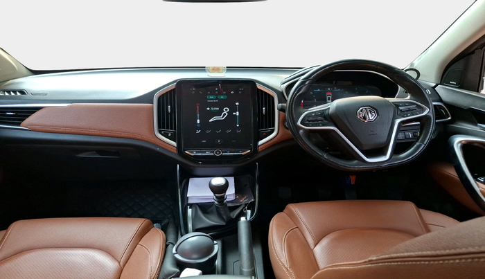 2021 MG HECTOR PLUS SHARP 1.5 PETROL TURBO HYBRID MT 6-STR, Petrol, Manual, 75,929 km, interior