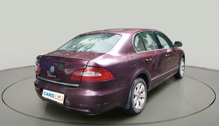 2012 Skoda Superb ELEGANCE 2.0 TDI CR AT, Diesel, Automatic, 98,762 km, exterior