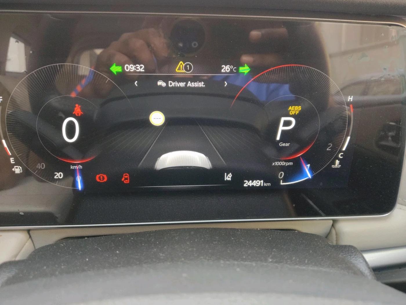 2024 Mahindra XUV700 AX 7 LUXURY D AT 7 STR, Diesel, Automatic, 24,491 km, interior