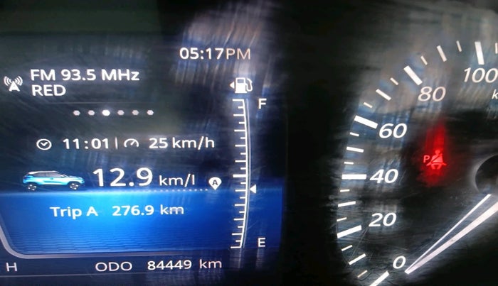 2022 Tata PUNCH CREATIVE  MT, Petrol, Manual, 84,445 km, interior