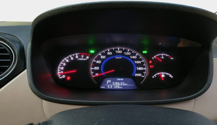 2018 Hyundai Grand i10 MAGNA AT 1.2 KAPPA VTVT, Petrol, Automatic, 53,106 km, interior