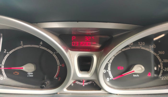 2012 Ford Fiesta TITANIUM+ PETROL AT, Petrol, Automatic, 31,589 km, interior