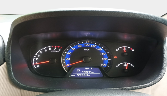 2017 Hyundai Xcent S AT 1.2, Petrol, Automatic, 59,564 km, interior