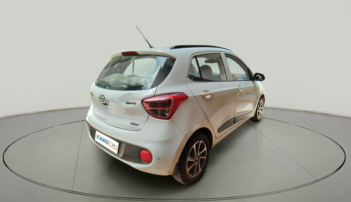 2017 Hyundai Grand i10 SPORTZ (O) AT 1.2 KAPPA VTVT, Petrol, Automatic, 39,882 km, exterior