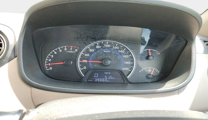 2017 Hyundai Grand i10 SPORTZ (O) AT 1.2 KAPPA VTVT, Petrol, Automatic, 39,882 km, interior
