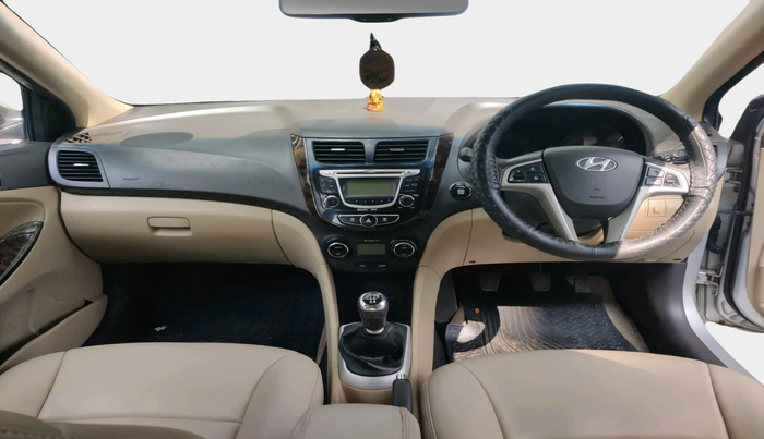 2013 Hyundai Verna FLUIDIC 1.6 VTVT SX, Petrol, Manual, 92,536 km, interior