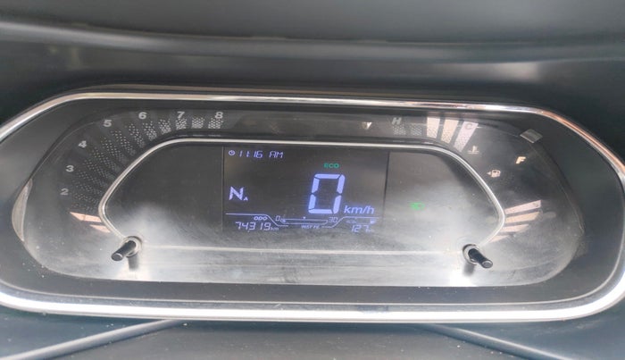 2020 Tata NEXON XZA PLUS PETROL DUAL TONE, Petrol, Automatic, 74,319 km, interior