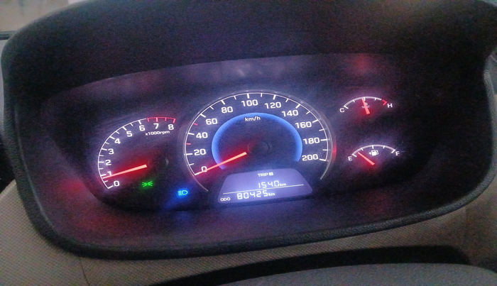 2015 Hyundai Grand i10 SPORTZ 1.2 KAPPA VTVT, Petrol, Manual, 80,425 km, interior