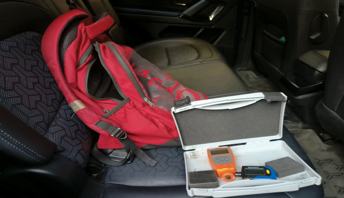 2022 Tata Safari XZ PLUS DARK EDITION, Diesel, Manual, 28,650 km, interior