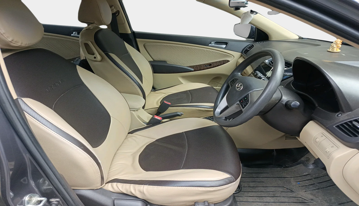 2015 Hyundai Verna FLUIDIC 1.6 VTVT S O AT, Petrol, Automatic, 75,032 km, interior