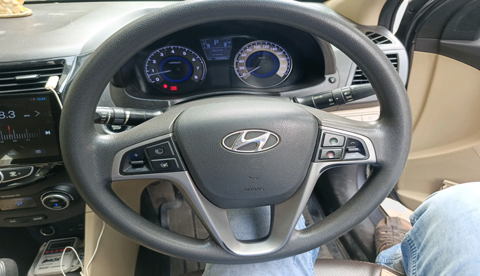 2015 Hyundai Verna FLUIDIC 1.6 VTVT S O AT, Petrol, Automatic, 75,032 km, interior