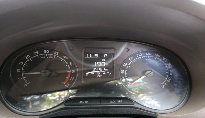 2016 Skoda Rapid 1.5 TDI CR STYLE PLUS AT, Diesel, Automatic, 94,161 km, interior