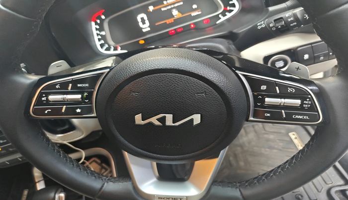 2023 KIA SONET HTX 1.0 DCT, Petrol, Automatic, 7,934 km, interior