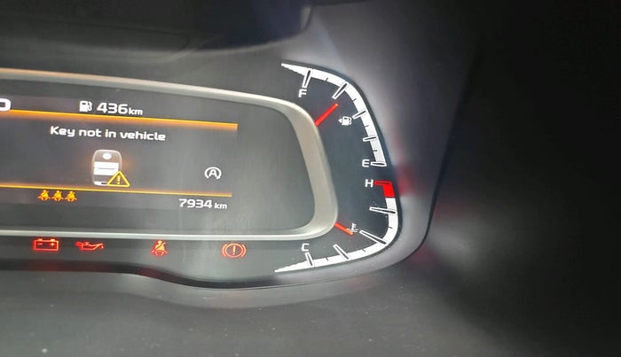 2023 KIA SONET HTX 1.0 DCT, Petrol, Automatic, 7,934 km, interior