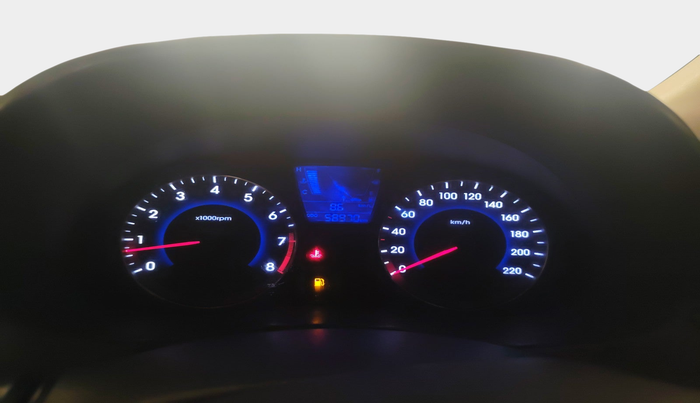 2011 Hyundai Verna FLUIDIC 1.4 VTVT, Petrol, Manual, 58,970 km, interior