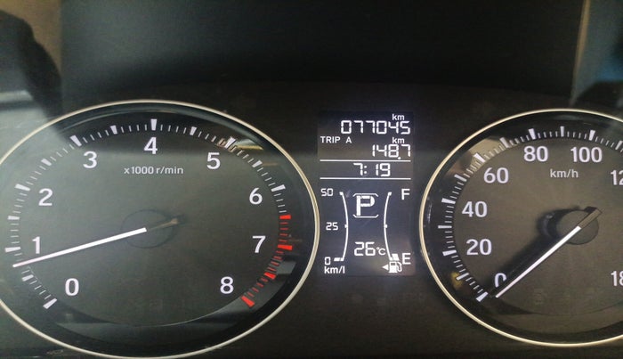 2019 Honda Amaze 1.2L I-VTEC V CVT, Petrol, Automatic, 77,045 km, interior