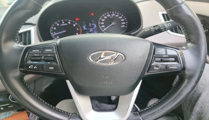 2018 Hyundai Creta SX AT 1.6 PETROL, Petrol, Automatic, 1,24,682 km, interior