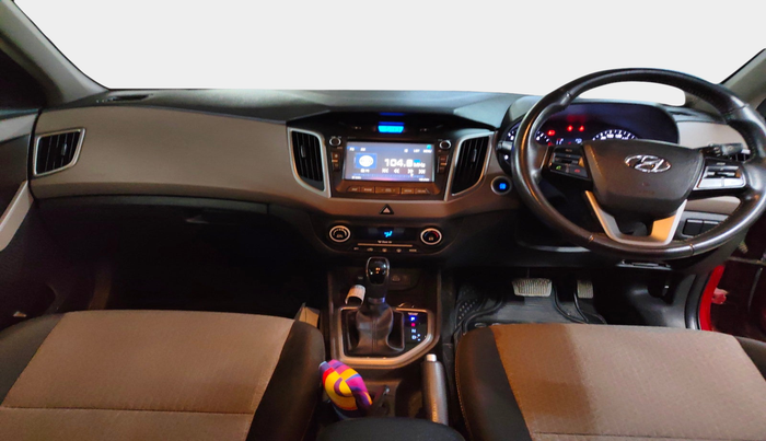 2017 Hyundai Creta SX PLUS AT 1.6 DIESEL, Diesel, Automatic, 63,359 km, interior