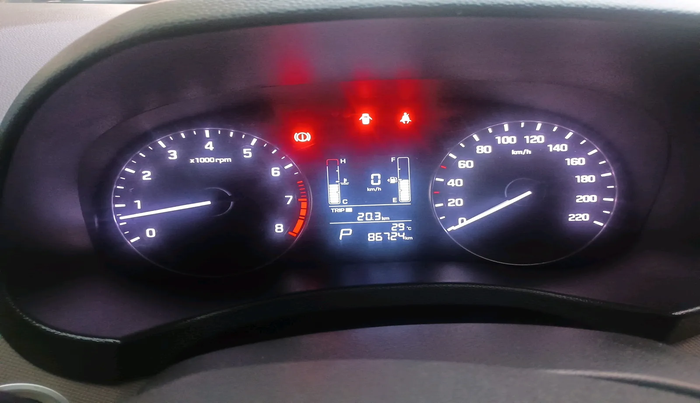 2016 Hyundai Creta SX PLUS AT 1.6 PETROL, Petrol, Automatic, 86,724 km, interior