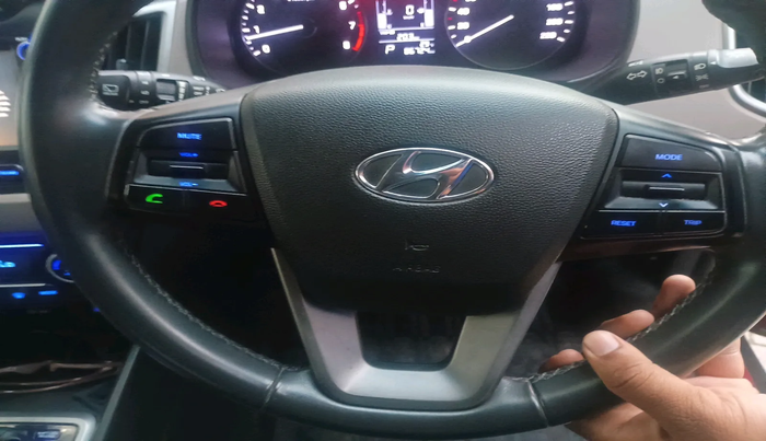 2016 Hyundai Creta SX PLUS AT 1.6 PETROL, Petrol, Automatic, 86,724 km, interior