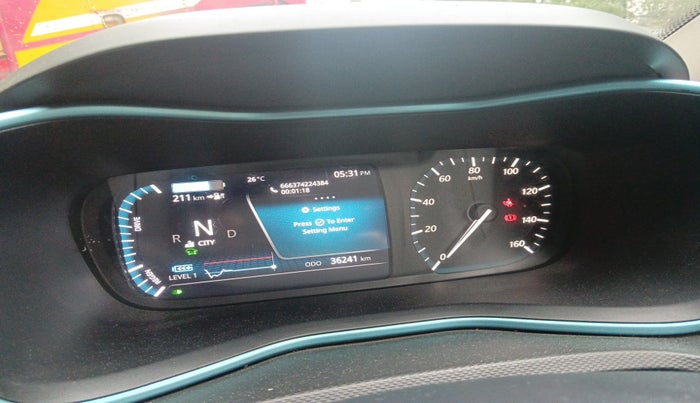 2022 Tata NEXON EV XZ PLUS, Electric, Automatic, 36,241 km, interior