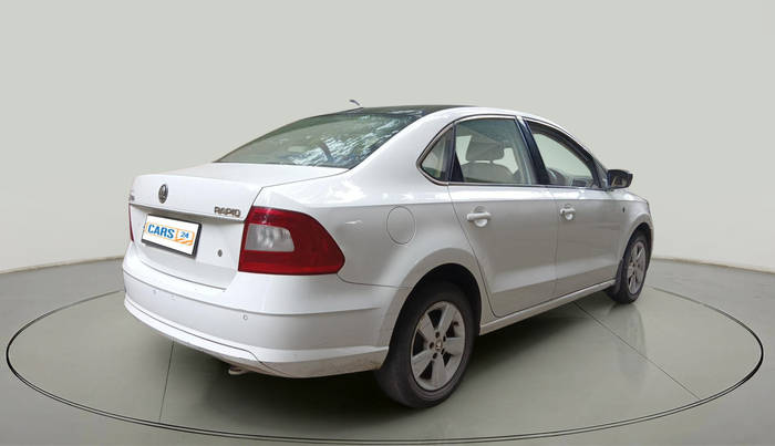 2015 Skoda Rapid 1.5 TDI CR ELEGANCE AT, Diesel, Automatic, 2,34,463 km, exterior